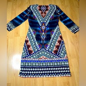 #58 Hale Bob Beaded Jersey Dress, Size small